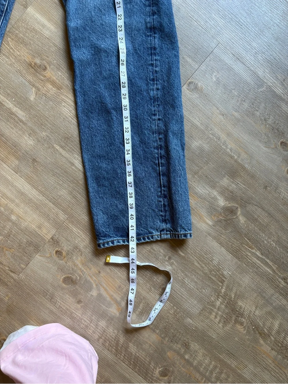 Title: Superdry Organic Cotton High-Waisted Straight Leg Jeans | Vintage Wash